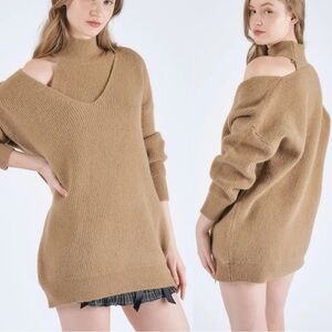 Storets Dylan Top and Sweater Set in Beige